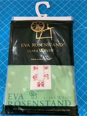 Vintage Eva Rosenstand Clara Weaver Cross Stitch Kit 23-294 Christmas Nisse Elve
